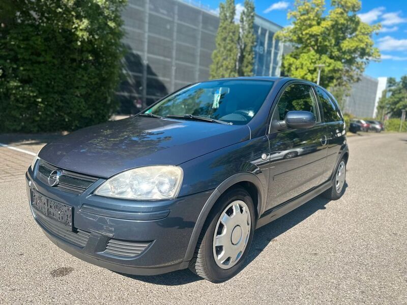 Grau Gebraucht 2006 Opel Corsa Edition Kleinwagen | 1.999 € - Bild 1/4