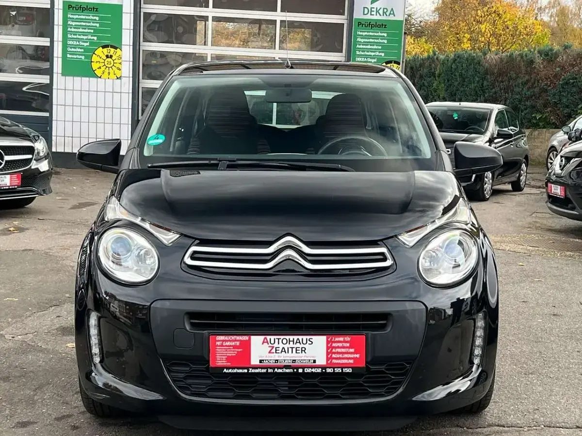 Gebraucht Citroën C1 Feel 69 PS (50 kW) 2017 Schwarz Kleinwagen