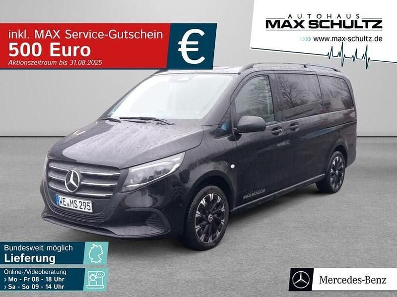 Obsidianschwarz Gebraucht 2024 Mercedes Vito Van / Kleinbus | 62.399 € - Bild 1/4