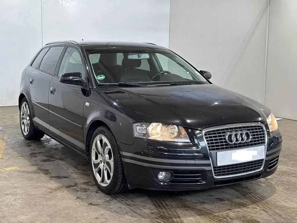 Gebraucht Audi A3 Ambition 140 PS (102 kW) 2007 Phantomschwarz perleffekt Kleinwagen