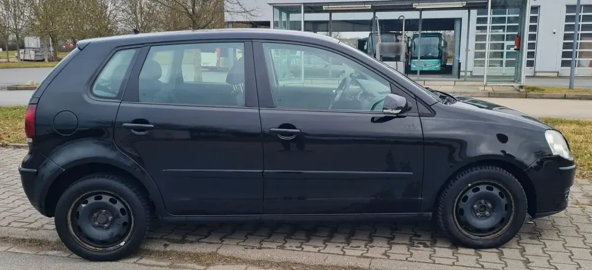 Gebraucht VW Polo Trendline 54 PS (39 kW) 2005 Schwarz Kleinwagen