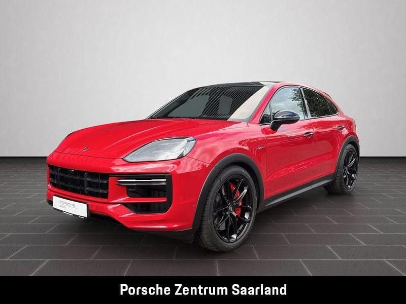Rot Gebraucht 2025 Porsche Cayenne Turbo E-Hybrid Coupe Coupé | 176.800 € - Bild 1/4