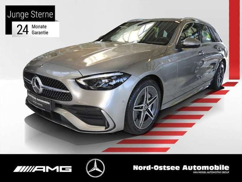 Mojavesilber Gebraucht 2024 Mercedes C220 AMG Kombi | 40.990 € (Guter Preis) - Bild 1/2