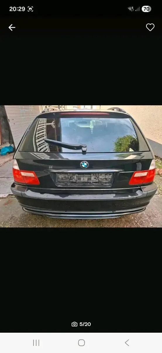 Gebraucht BMW 325 190 PS (139 kW) 2001 Schwarz Kombi