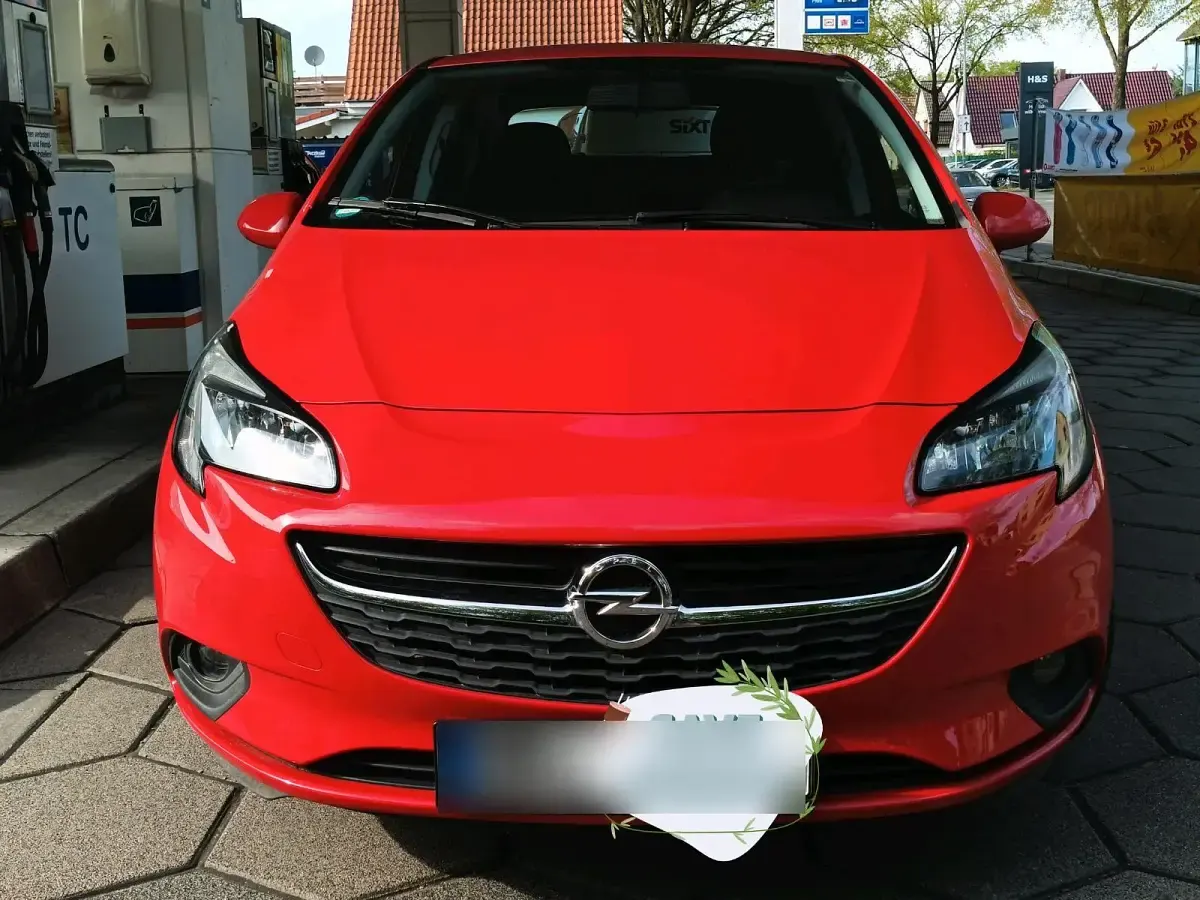 Gebraucht Opel Corsa 90 PS (66 kW) 2015 Rot Kleinwagen