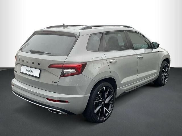 Gebraucht Skoda Karoq SportLine 190 PS (139 kW) 2021 Steelgrau SUV
