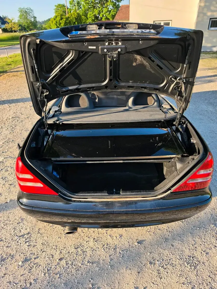 Gebraucht Mercedes SLK200 163 PS (119 kW) 2003 Schwarz Cabrio