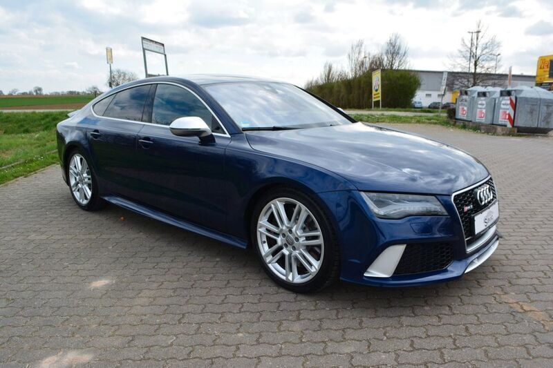 Gebraucht Audi RS7 Sportback Ambiente 666 PS (489 kW) 2014 Estorilblau kristalleffekt Kleinwagen