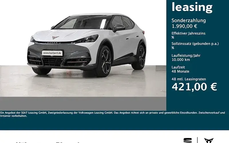 Neu Cupra Tavascan Endurance 210 kW (286 PS) 2026 White silver metallic SUV