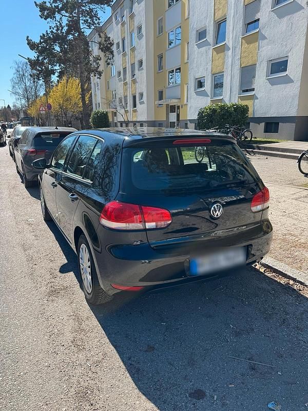 Gebraucht VW Golf VI 80 PS (58 kW) 2009 Schwarz Kleinwagen