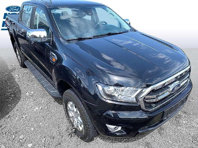 Gebraucht Ford Ranger XLT 170 PS (125 kW) 2021 Obsidianschwarz metallic Pickup
