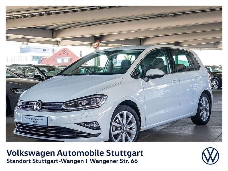 Pure white Gebraucht 2020 VW Golf Sportsvan Highline Van / Kleinbus | 22.930 € (Etwas zu teuer) - Bild 1/4