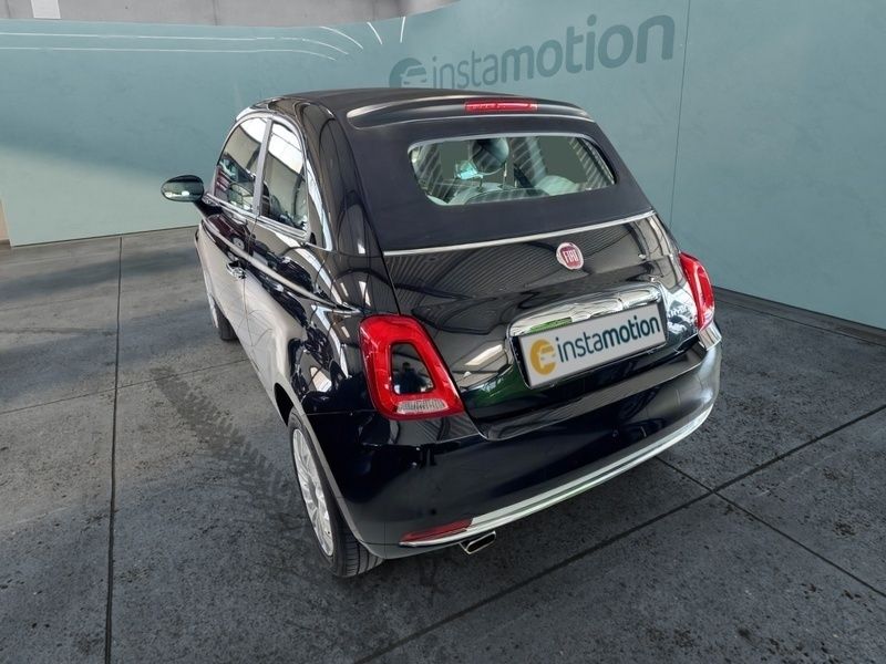 Schwarz Gebraucht 2021 Fiat 500C Dolcevita Cabrio | 13.400 € (Fairer Preis) - Bild 1/4