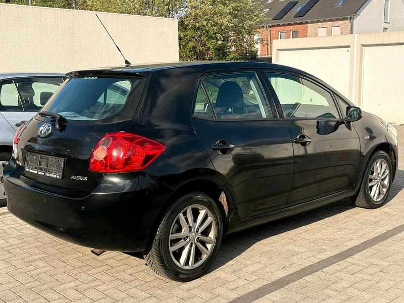 Gebraucht Toyota Auris 124 PS (91 kW) 2008 Schwarz Kleinwagen