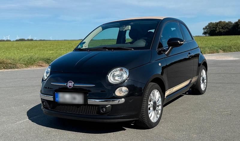 Schwarz Gebraucht 2014 Fiat 500C Cabrio | 7.200 € (Fairer Preis) - Bild 1/4