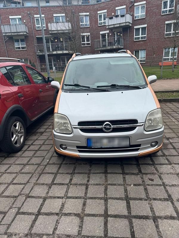 Gebraucht Opel Agila Njoy 55 PS (40 kW) 2002 Orange Van / Kleinbus