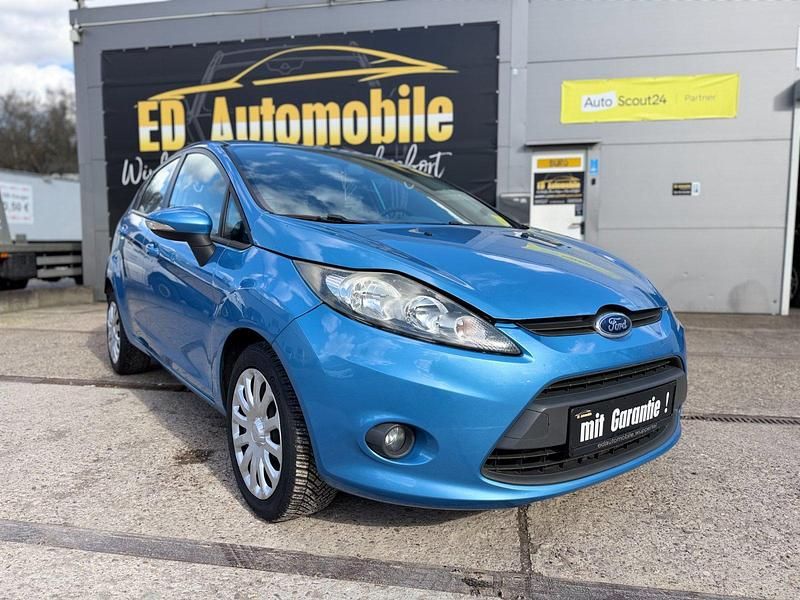 Gebraucht Ford Fiesta 82 PS (60 kW) 2009 Blau Kleinwagen