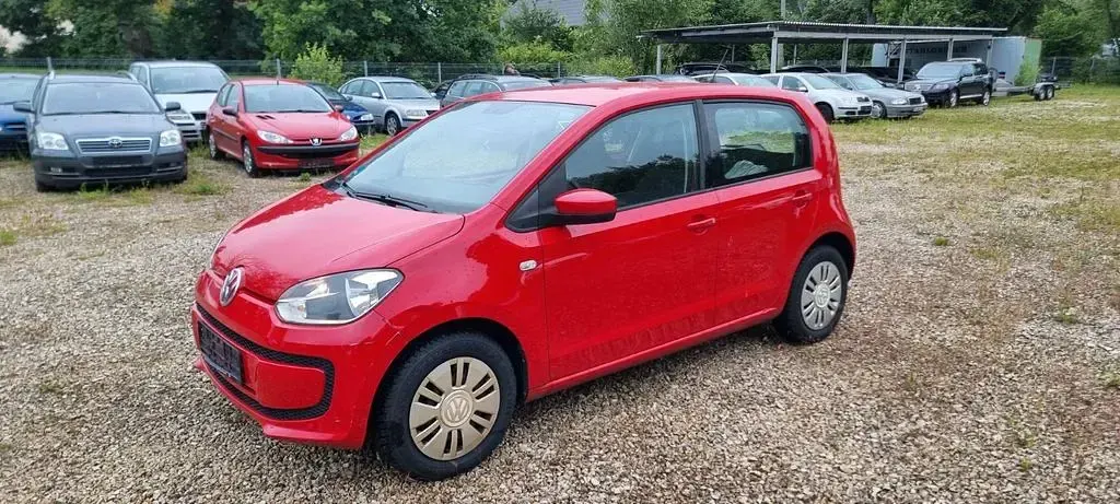 Gebraucht VW up! move up! 60 PS (44 kW) 2013 Rot Kleinwagen