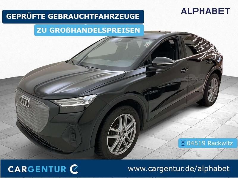 Mythosschwarz Gebraucht 2023 Audi Q4 Sportback e-tron S-Line SUV | 29.890 € (Superpreis) - Bild 1/4