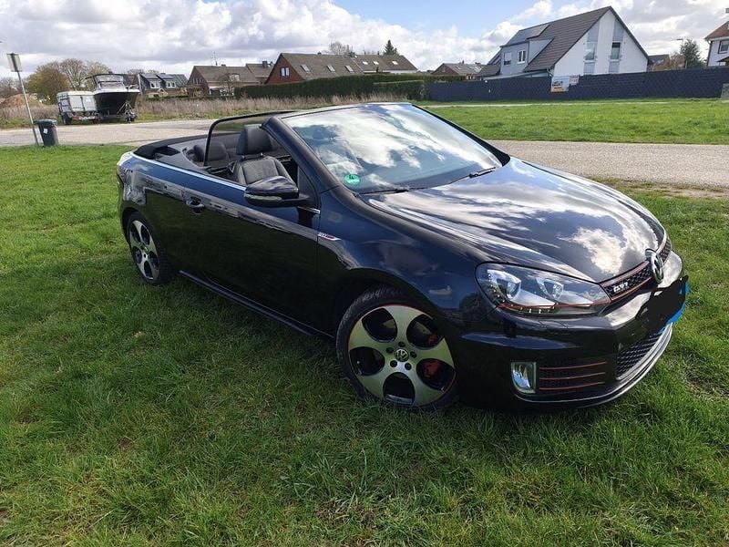 Gebraucht VW Golf Cabriolet GTI 211 PS (155 kW) 2012 Schwarz Cabrio