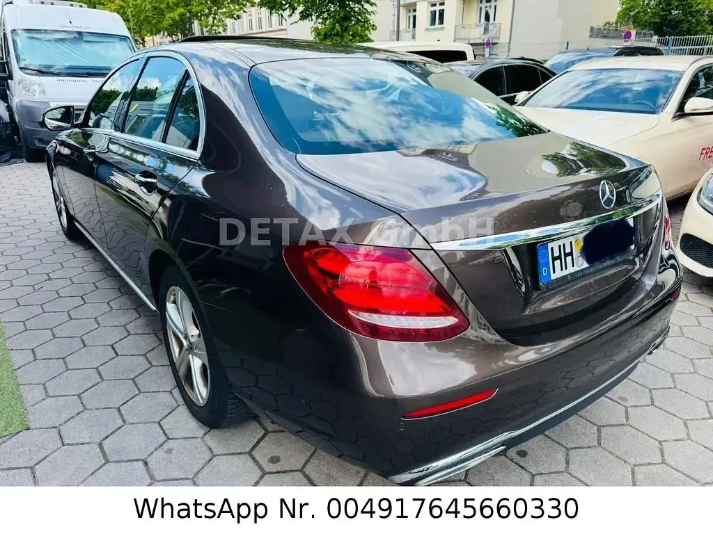 Brugt Mercedes E200 Avantgarde 150 HK (110 kW) 2018 Brun Sedan
