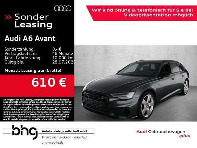 Daytonagrau perleffekt Gebraucht 2024 Audi A6 S-Line Kombi | 63.500 € - Bild 1/4