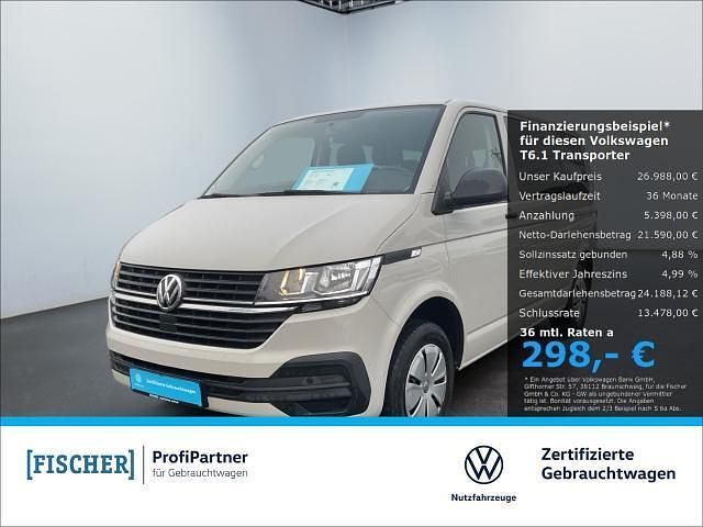Gebraucht VW Transporter 110 PS (80 kW) 2021 Grau Van