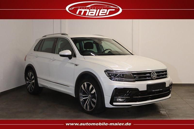Weiß Gebraucht 2019 VW Tiguan R-line SUV | 20.700 € (Superpreis) - Bild 1/4