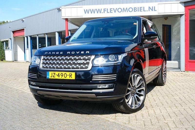 Blau Gebraucht 2016 Land Rover Range Rover Autobiography SUV | 36.950 € (Superpreis) - Bild 1/4