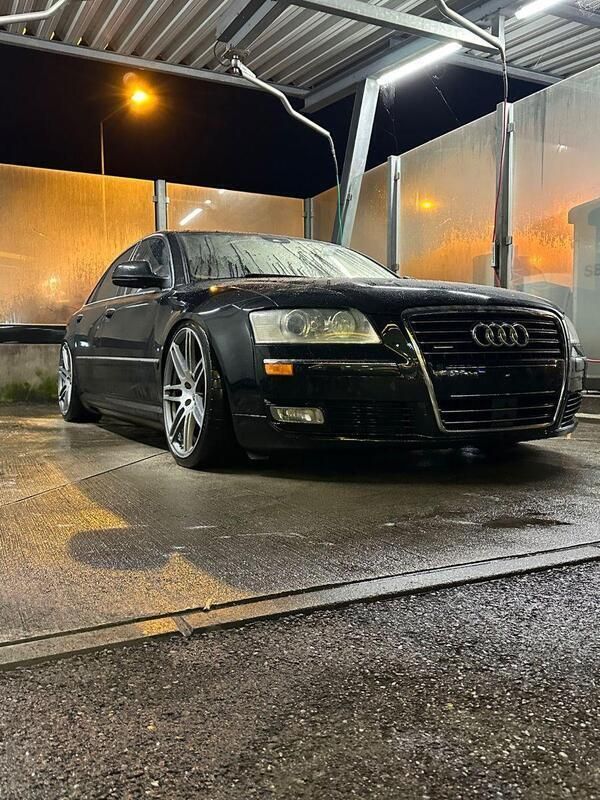 Schwarz Gebraucht 2009 Audi A8 Ambiente Limousine | 9.600 € (Etwas zu teuer) - Bild 1/4