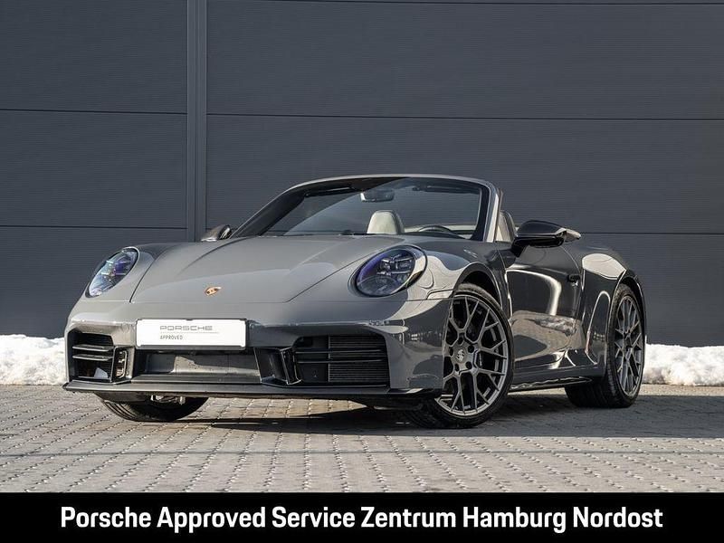 Grau Gebraucht 2024 Porsche 911 Carrera Cabriolet Cabrio | 149.900 € (Teuer) - Bild 1/4