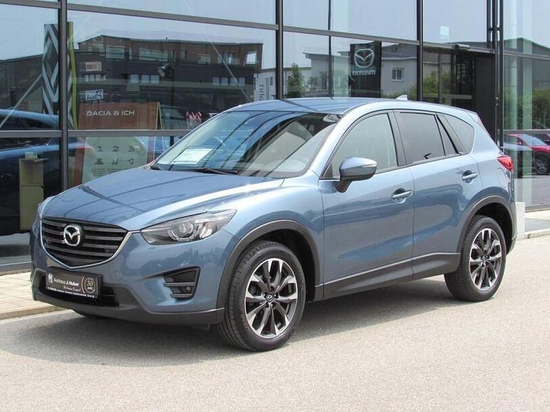 Blau Gebraucht 2016 Mazda CX-5 Nakama SUV | 17.490 € (Etwas zu teuer) - Bild 1/4