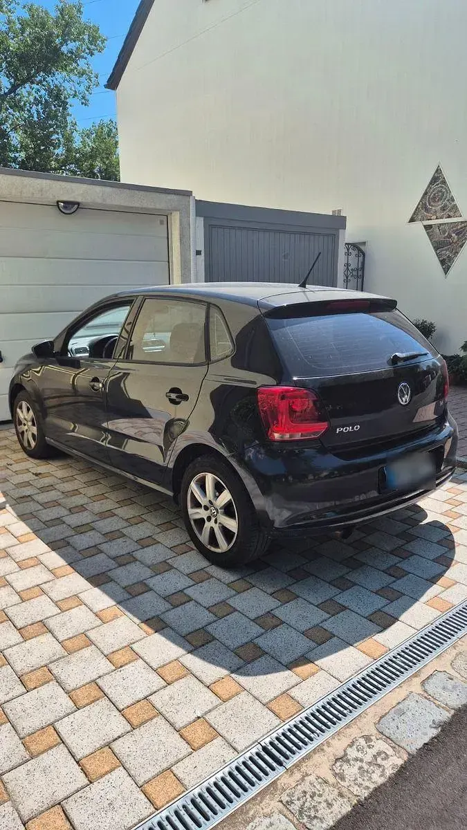 Gebraucht VW Polo Comfortline 86 PS (63 kW) 2009 Schwarz Kleinwagen