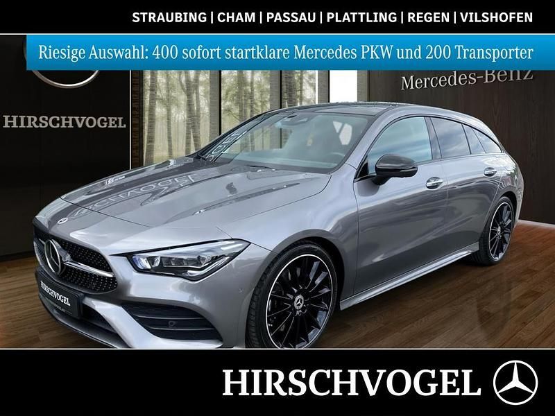 Metalliclack mountaingrau (metallic) Gebraucht 2022 Mercedes CLA250 AMG line Limousine | 34.340 € (Guter Preis) - Bild 1/4