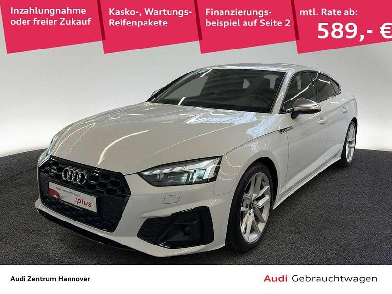 Second-hand Audi S5 341 CP (250 kW) 2023 Alb Coupe