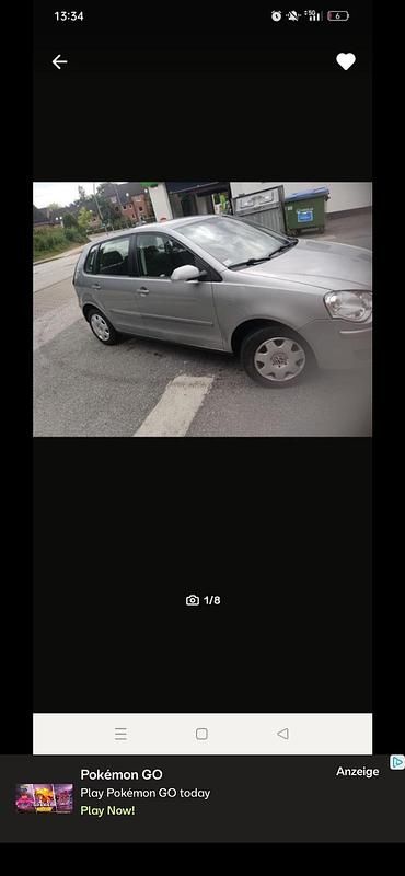 Gebraucht VW Polo 2007 Silber Kleinwagen