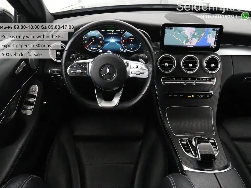 Gebraucht Mercedes C300e Business 306 PS (225 kW) 2019 Schwarz Kombi