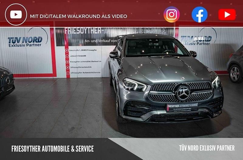 Grau Gebraucht 2020 Mercedes GLE350 AMG line Coupé | 44.990 € (Fairer Preis) - Bild 1/4