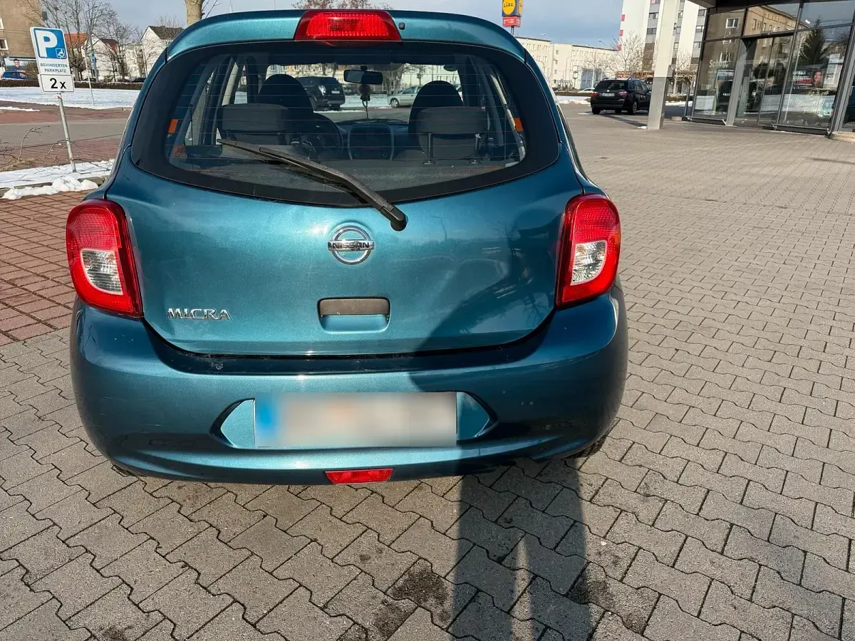Gebraucht Nissan Micra 80 PS (58 kW) 2016 Blau Kleinwagen