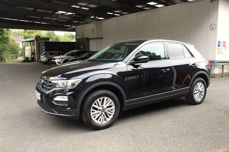 Schwarz Gebraucht 2021 VW T-Roc SUV | 17.990 € (Guter Preis) - Bild 1/4