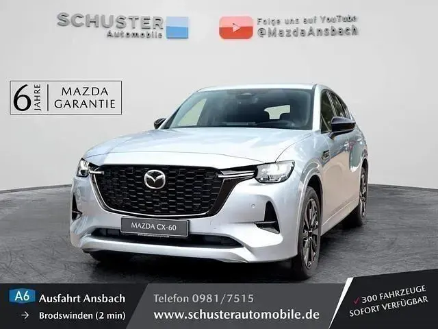 Neu Mazda CX-60 Homura-Line 328 PS (241 kW) 2025 Silber SUV
