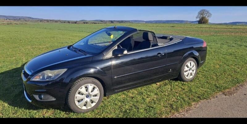 Schwarz Gebraucht 2009 Ford Focus Cabriolet Cabrio | 3.490 € (Fairer Preis) - Bild 1/4