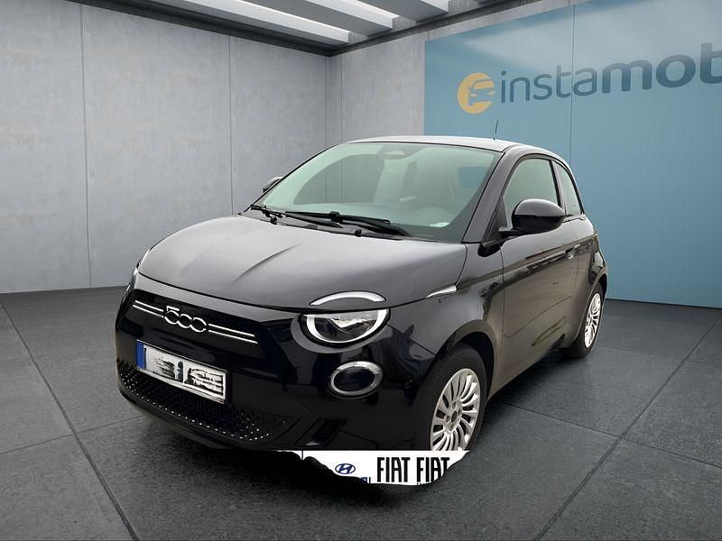 Schwarz Gebraucht 2021 Fiat 500e Action Kleinwagen | 14.149 € (Fairer Preis) - Bild 1/4