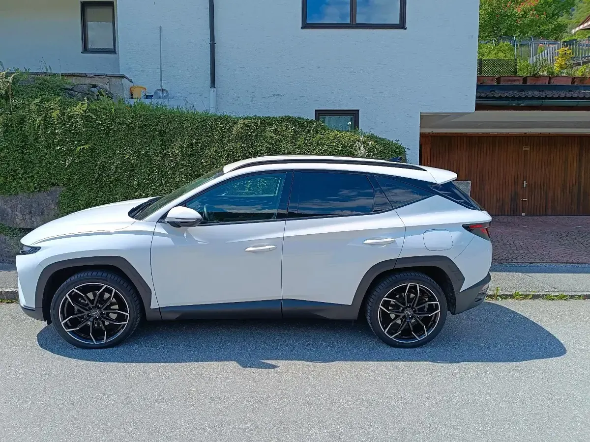 Gebraucht Hyundai Tucson Pure 150 PS (110 kW) 2021 Weiß SUV