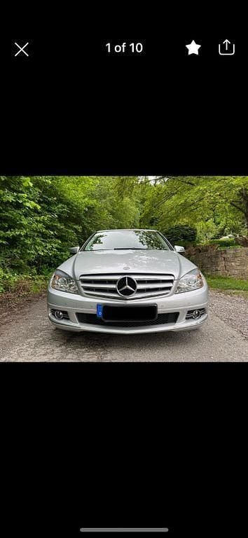 Silber Gebraucht 2008 Mercedes 200 Limousine | 8.900 € (Fairer Preis) - Bild 1/4