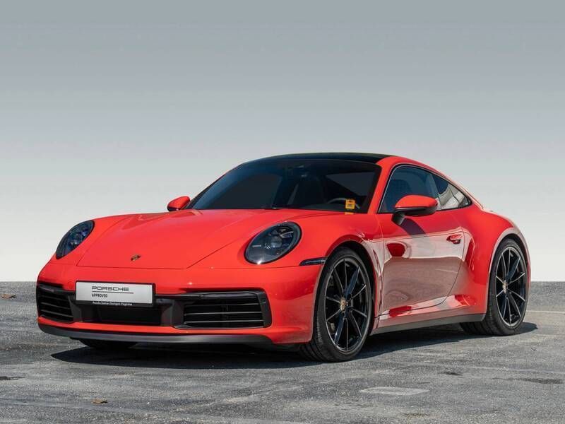 Indischrot Gebraucht 2022 Porsche 911 Carrera 4S Sport | 137.700 € (Fairer Preis) - Bild 1/4
