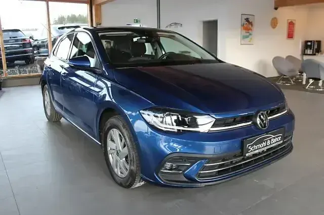 Gebraucht VW Polo Style 110 PS (80 kW) 2022 Blau Kleinwagen