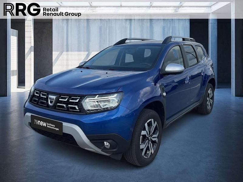 Blau Gebraucht 2021 Dacia Duster Prestige SUV | 19.990 € (Etwas zu teuer) - Bild 1/3