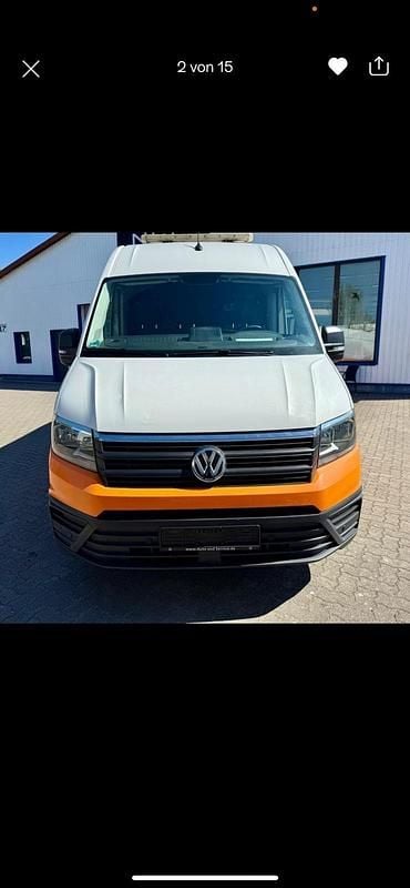 Usata VW Crafter 140 CV (102 kW) 2018 Bianco Furgone