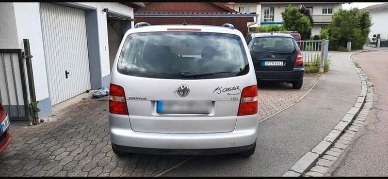 Gebraucht VW Touran Conceptline 90 PS (66 kW) 2006 Silber Van / Kleinbus